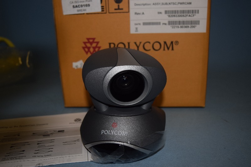 lot 51 image: Polycom PanTiltZoom Video Conference HD Camera