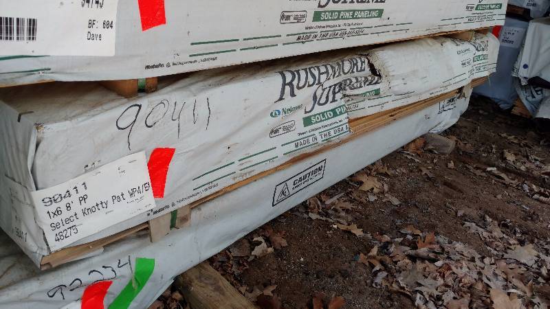 1x6x8 Ponderosa Pine Tongue and Groove