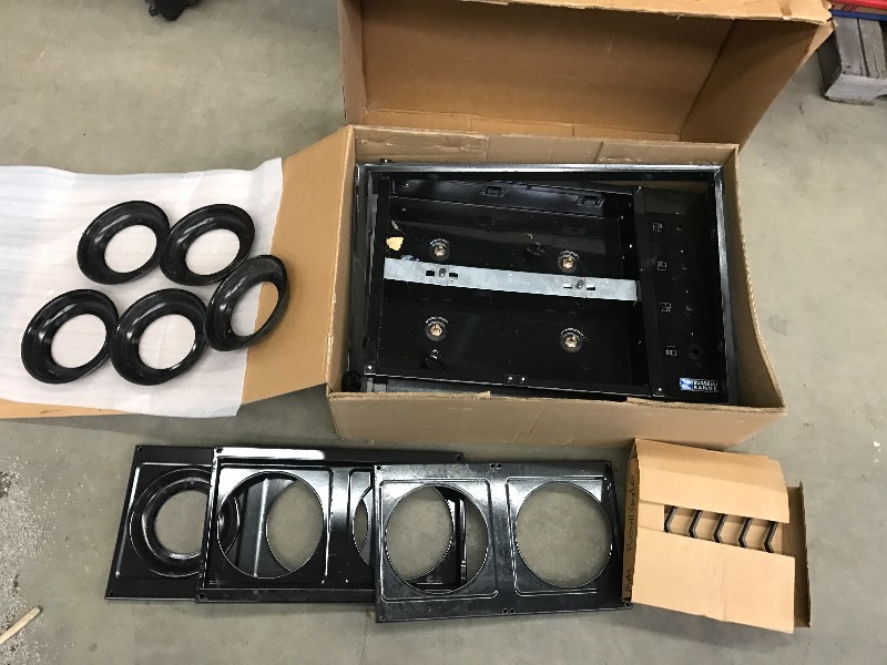 lot 41 image: Used Russell Gas Stovetop, Color B...