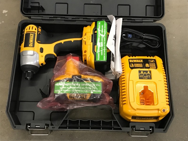 lot 45 image: New DeWalt XRP 18Volt Cordless 14...