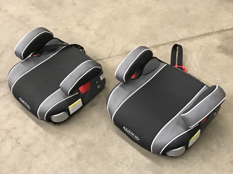 lot 111 image: (2) Toddler Booster Seats, Good Con...