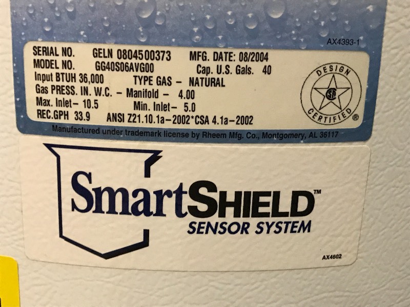 Water Heater: GE Smart Water, Made ... | Loretto Equipment #345 | K-BID
