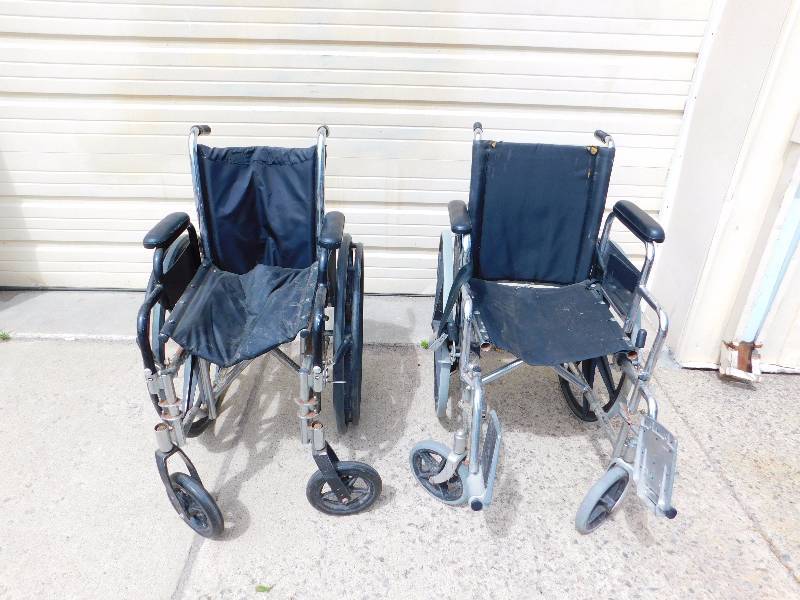 lot 8 image: 2 Wheelchairs
