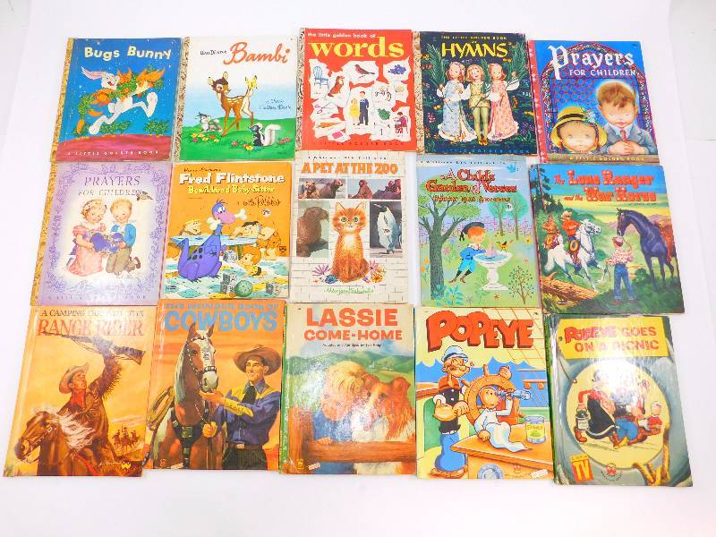 lot 22 image: Lot of (15) Vintage Childrens Books