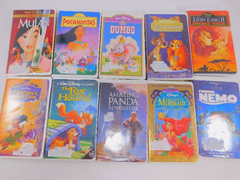 lot 47 image: Lot of Disney VHS Tapes