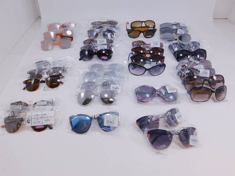 lot 66 image: (37) Brand New Pairs of Womens Sunglasses