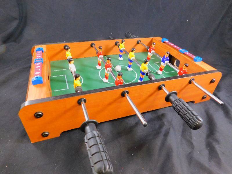 lot 75 image: Table-Top Foosball Table