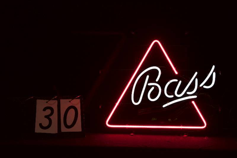 lot 30 image: Bass Ale neon sign