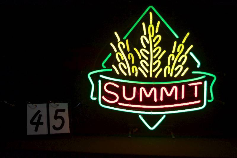 lot 45 image: Summit neon sign