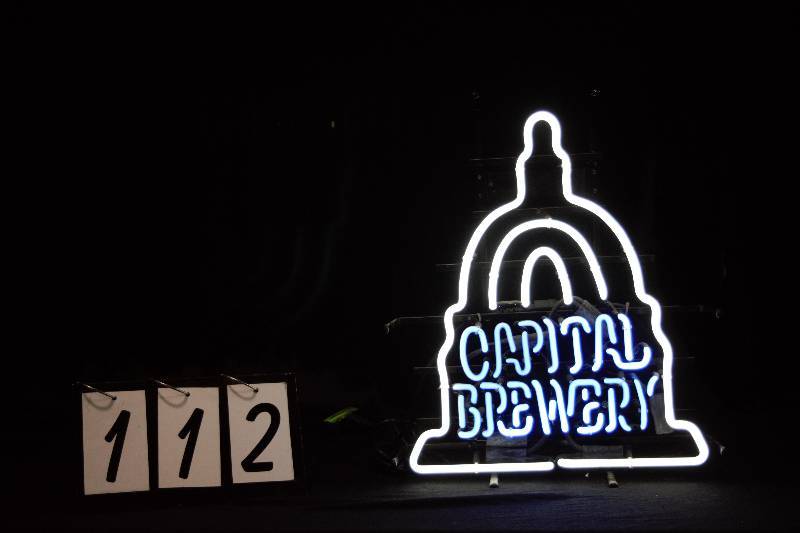 lot 112 image: Capitol Brewing neon, smaller, compact version of popular sign