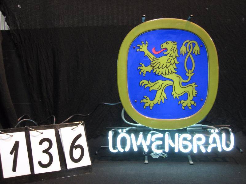 lowenbrau neon sign