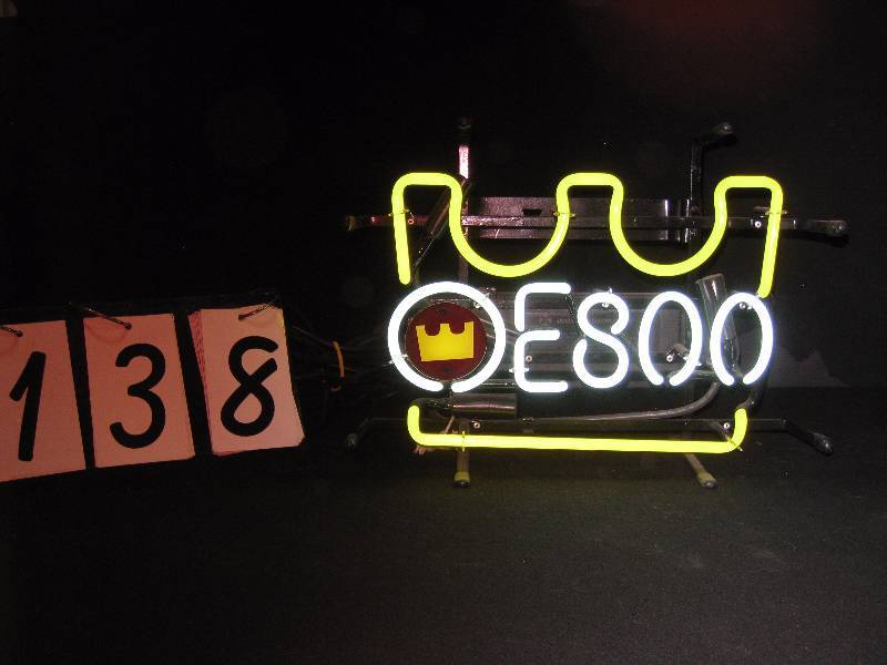 lot 138 image: Old English 800 neon, looks new