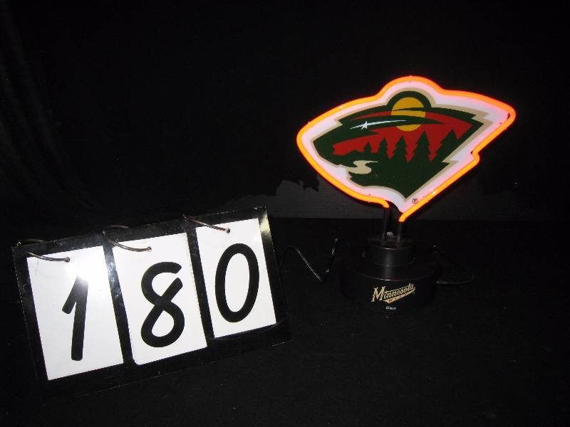 lot 180 image: MN Wild neon shelf light - NIB New in Box