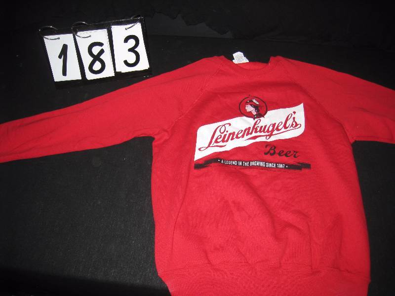 lot 183 image: Leinenkugels Beer, Lee Brandsweatshirt, NOS,