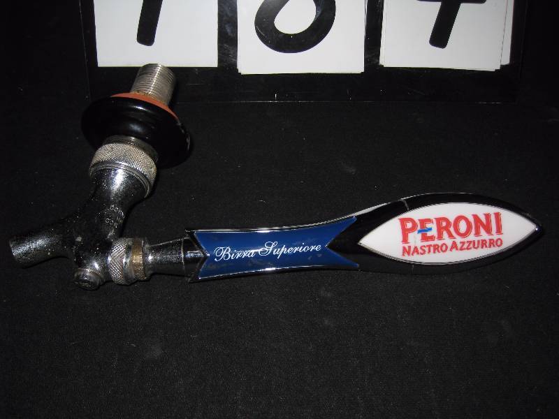 peroni beer tap handle