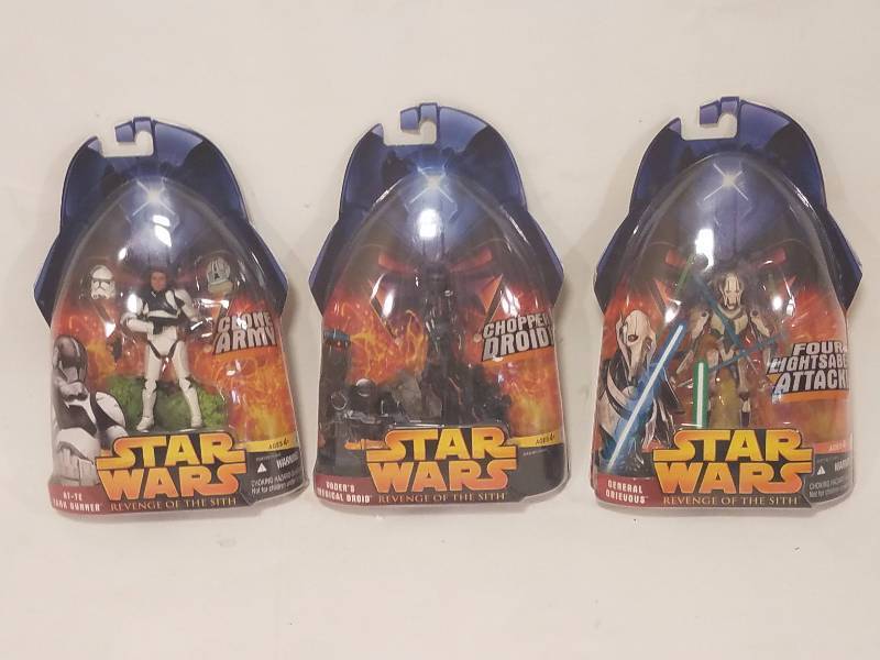 lot 21 image: Star Wars Collectible Figures NIB lot #6