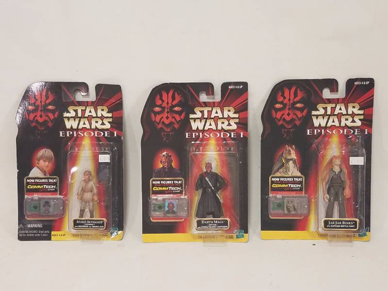 lot 25 image: Star Wars Collectible Figures NIB lot #10