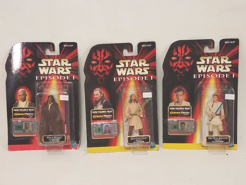 lot 26 image: Star Wars Collectible Figures NIB lot #11