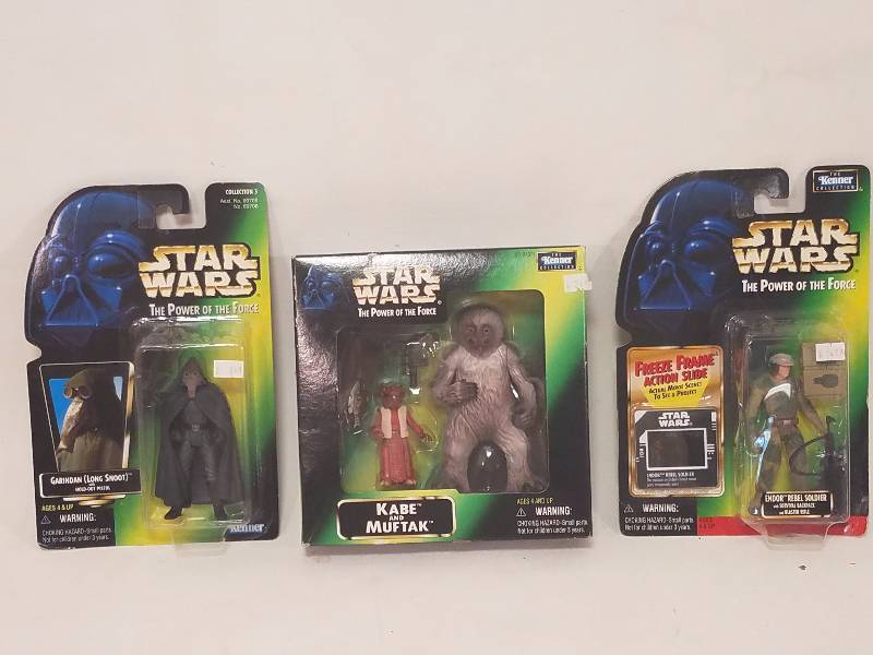 lot 28 image: Star Wars Collectible Figures NIB lot #13