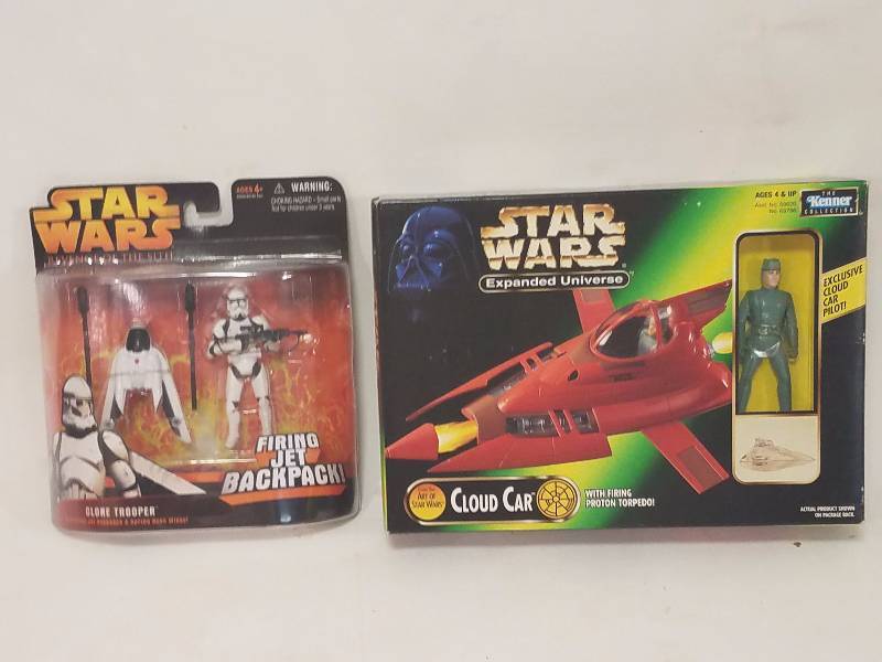 lot 31 image: Star Wars Collectible Figures NIB lot #16