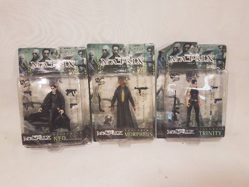 lot 32 image: The Matrix Collectible Figures NIB