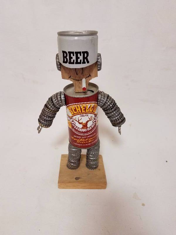 lot 46 image: Schells Beer Hand Made Figure