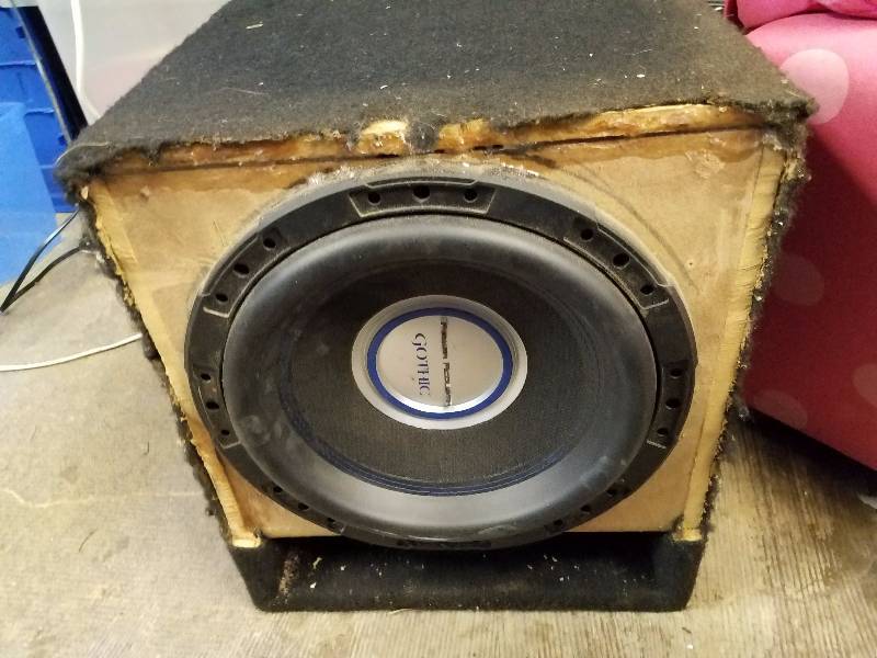lot 57 image: Gothic Subwoofer