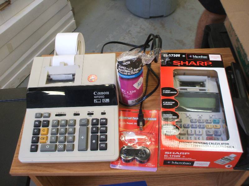 ADDING MACHINE, CALCULATOR AND MORE
