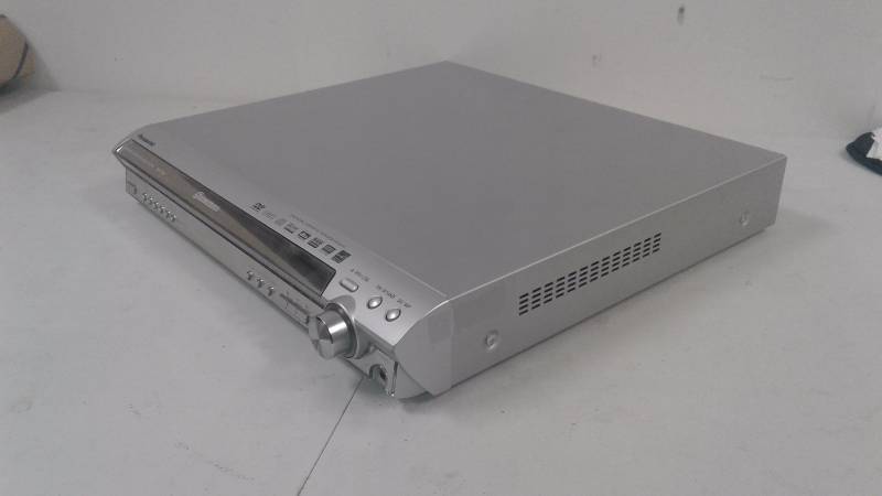 lot 1 image: Panasonic DVD Home Theater Sound System 5 Disc Changer - UNTESTED
