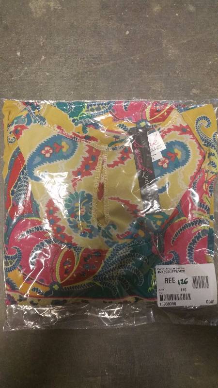 lot 126 image: SWAK Womens Plus Sylvia Top Multi Print - 2X