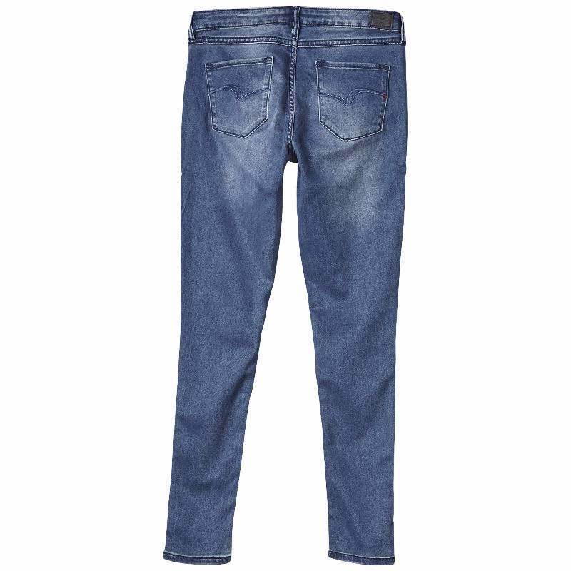 lot 195 image: Lee Cooper Juniors Janie Mid-Rise Skinny Jean Hampton Blue - 26