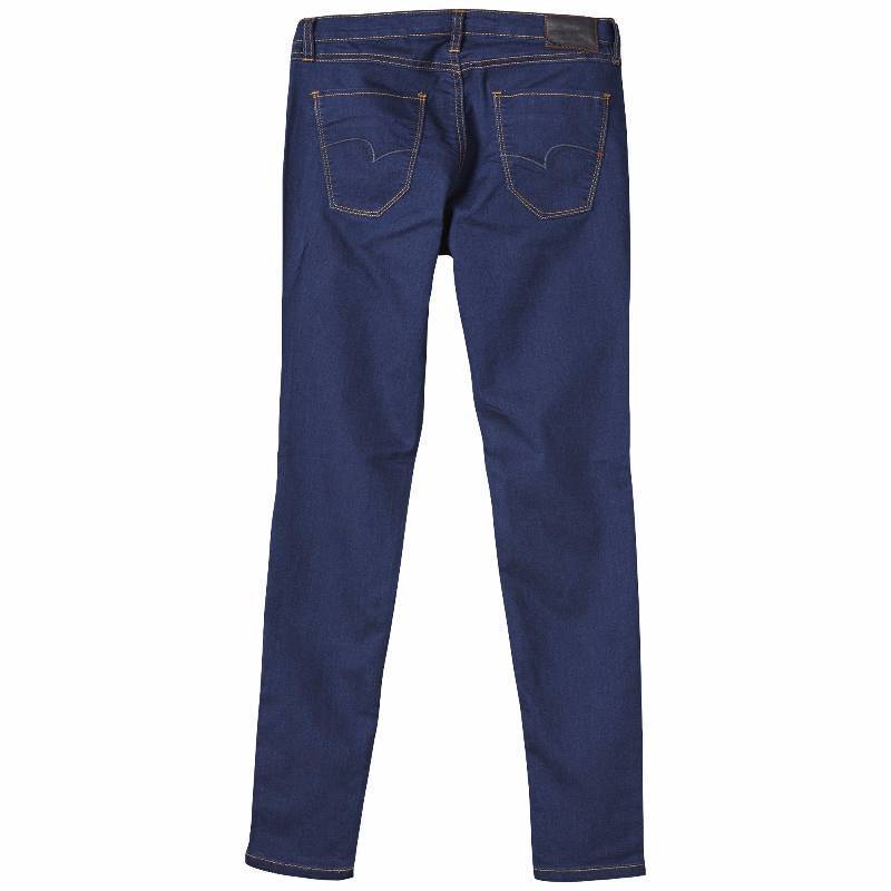 lot 197 image: Lee Cooper Juniors Janie Mid-Rise Skinny Jean Dark Indigo - 26