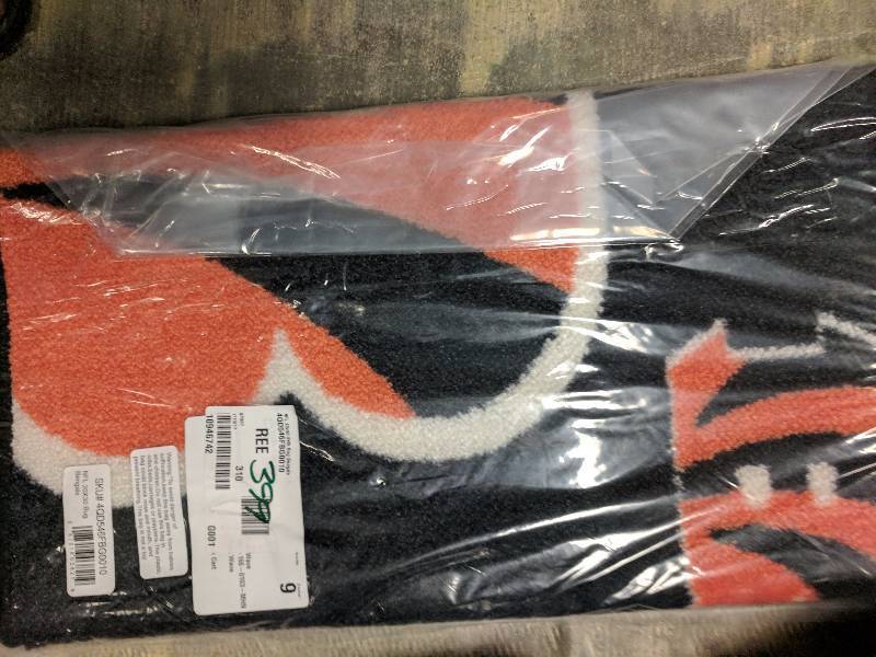 lot 399 image: NFL 20x30 Bath Rug Bengals