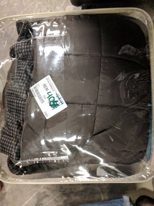 lot 404 image: Sure Fit Quilted Velvet Furniture Sofa Slipcover