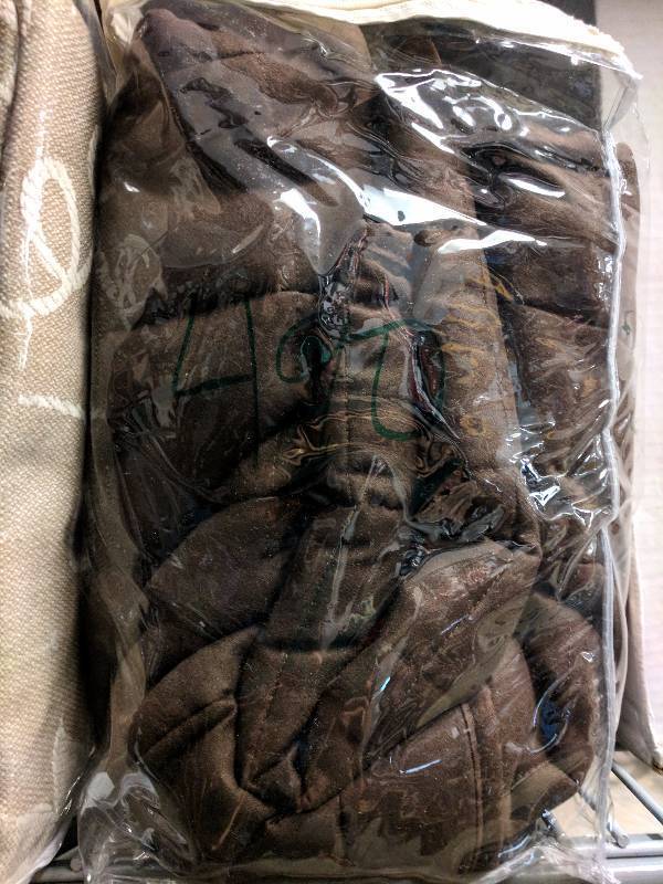 lot 490 image: Sure Fit Ultimate Waterproof Suede Sofa Cover Chocolate