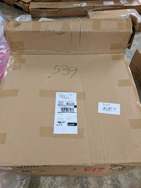 lot 539 image: Non Branded Brown Accent Chair