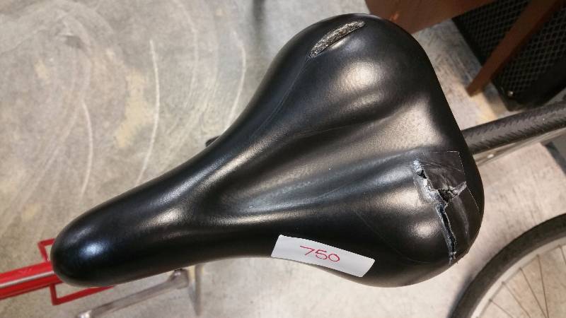 lot 750 image: Raleigh 502 Pursuit Red Bicycle Bike