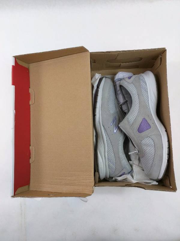 lot 112 image: New Balance Womens 565 Everlight Walking Shoe GrayLavendar - M 7.5