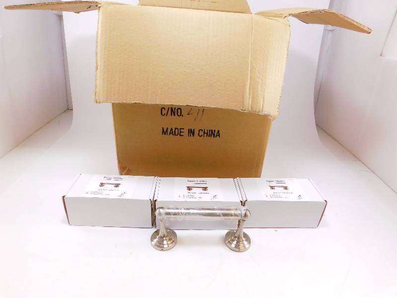 (15) Brushed Nickel Toilet Paper Holders