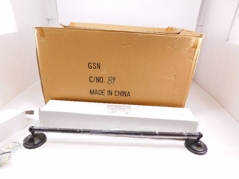 (16) Matte Black 24 Towel Bar