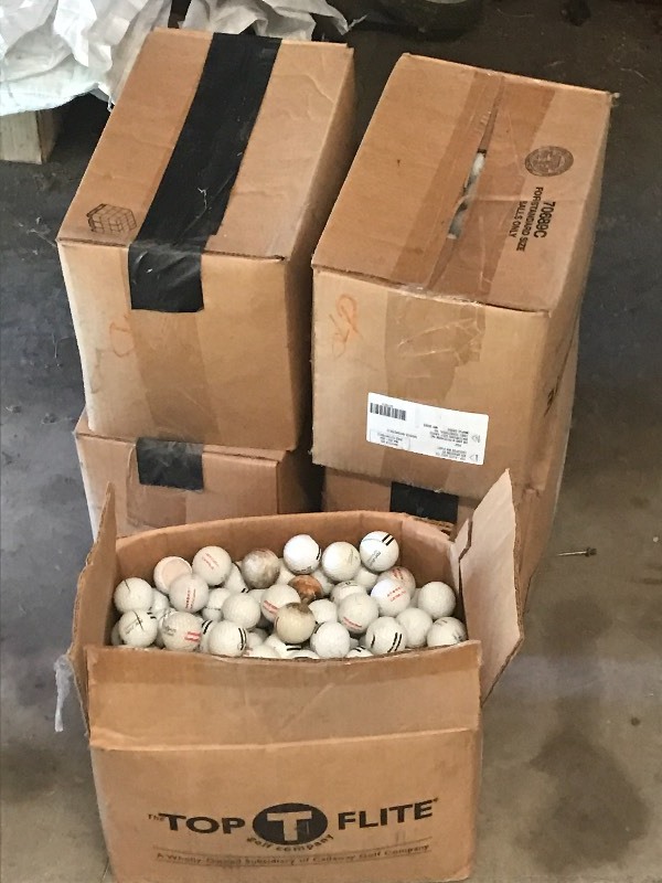 lot 28 image: (5) Boxes Of Golf Balls