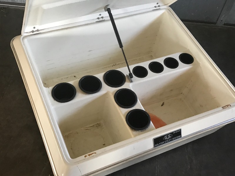 Golf Cart Beverage Cooler LE Golf Course Tools, Equipment & Supplies
