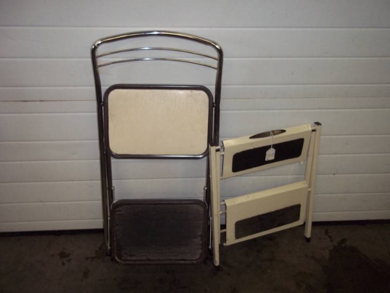 Pair of Folding Step Stools