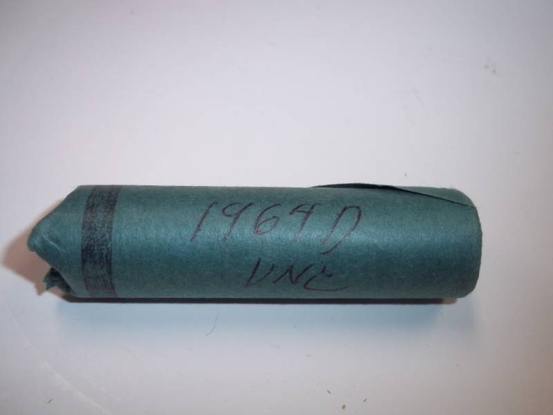 Tube of 1964-D Dimes
