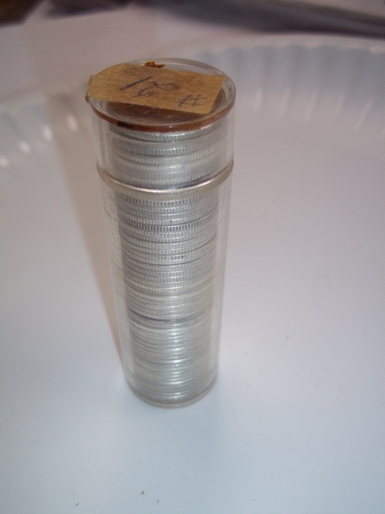 Tube of 1950s Dimes