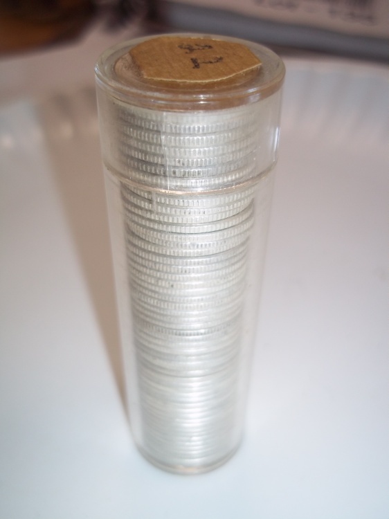 Tube of 1961 Dimes
