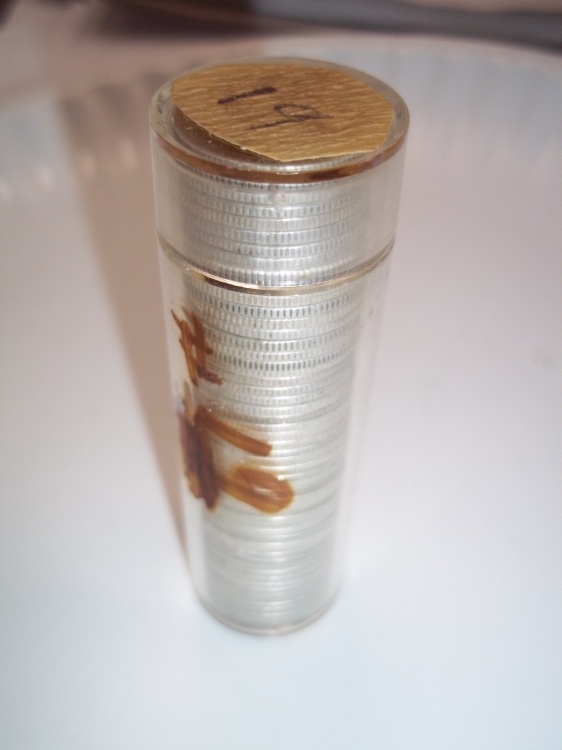 Tube of 1953 Dimes