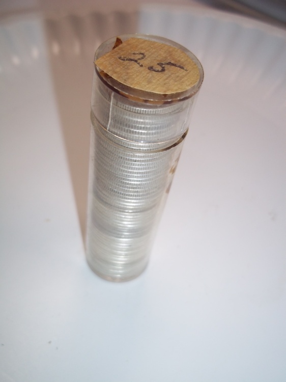 Tube of 1940s Dimes