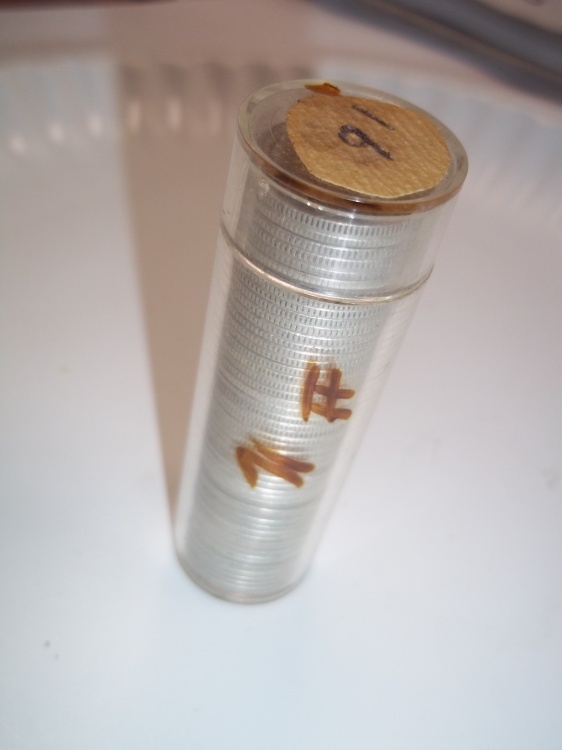 Tube of 1940s Dimes