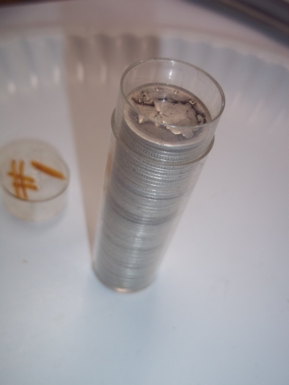 Tube of 1916 Dimes